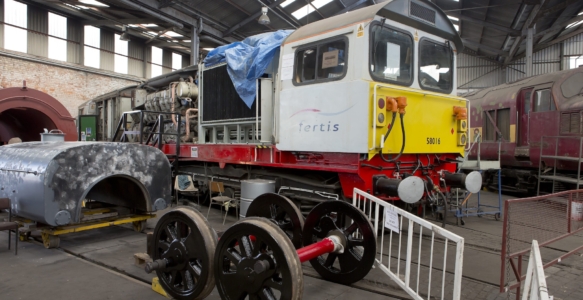 Class 58 016 – Barrow Hill Roundhouse